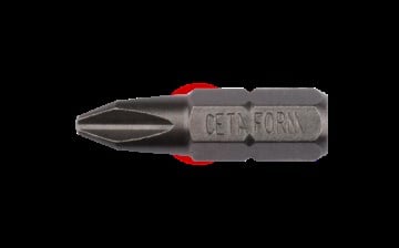 Ceta Form 1/4'' Yıldız Bits Uç (50'li Pakette) - PH3 x 25 mm