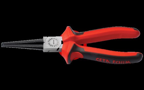 Ceta Form 160 mm Yuvarlak Kargaburun (Polisajlı/PVC Daldırma Sap)