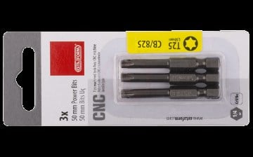 Ceta Form 3 Parça 1/4'' TORX Bits Uç - T30 x 50 mm / Kartlı