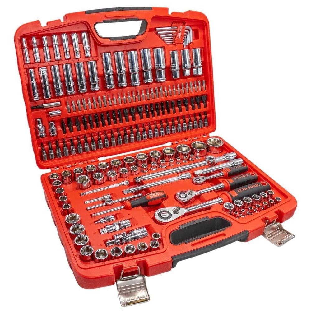 Ceta Form 52 Parça 3/8''+ 1/2'' 1000V 6-Köşe Lokma Takımı