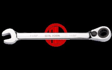 Ceta Form C-GEAR Cırcırlı Kombine Anahtar (Mandallı) - 3/4''