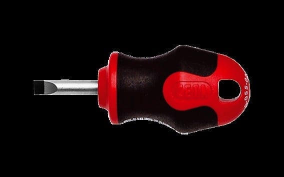 Ceta Form C-PLUS Topaç Düz Uçlu Tornavida - 4.0 x 25 mm / Kartlı
