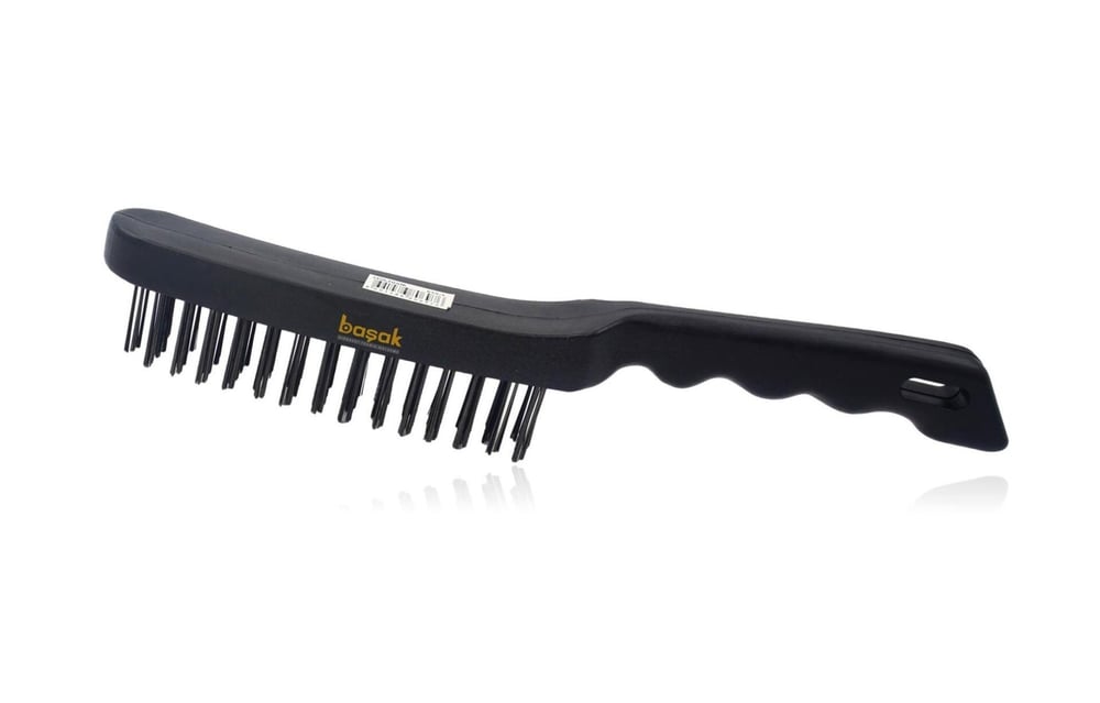 Ceta Form Plastik Saplı Tel Fırça (4 Sıra Telli) - 275 mm
