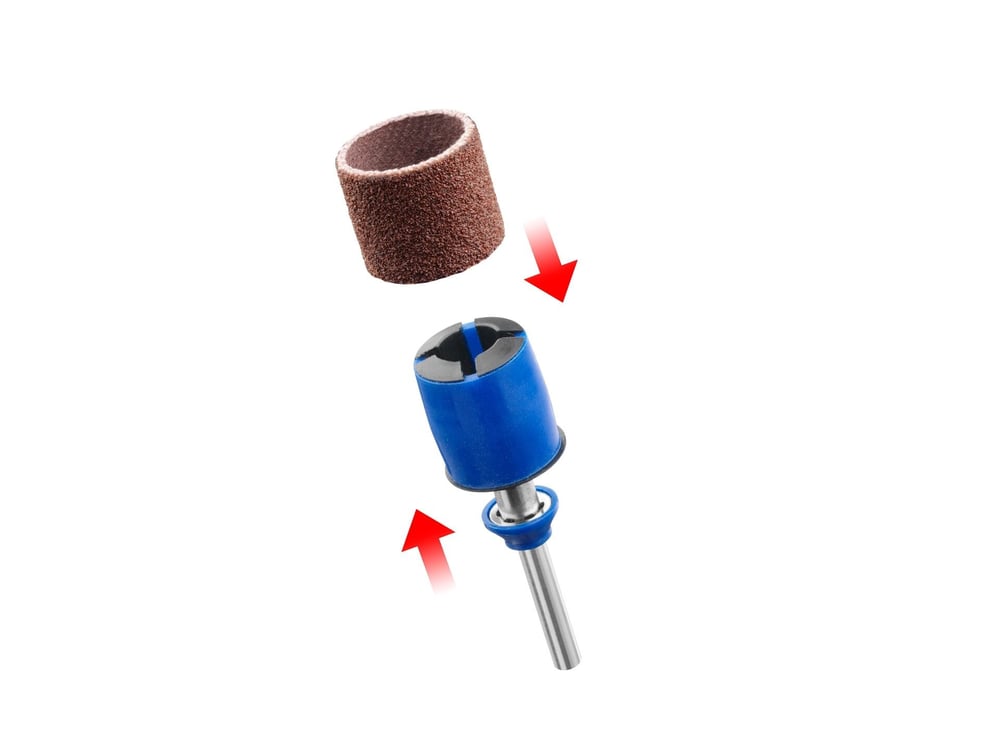 DREMEL® EZ SpeedClic: Zımparalama Mandreni ve Zımparalama Bandı (SC407) - 2615S407JA