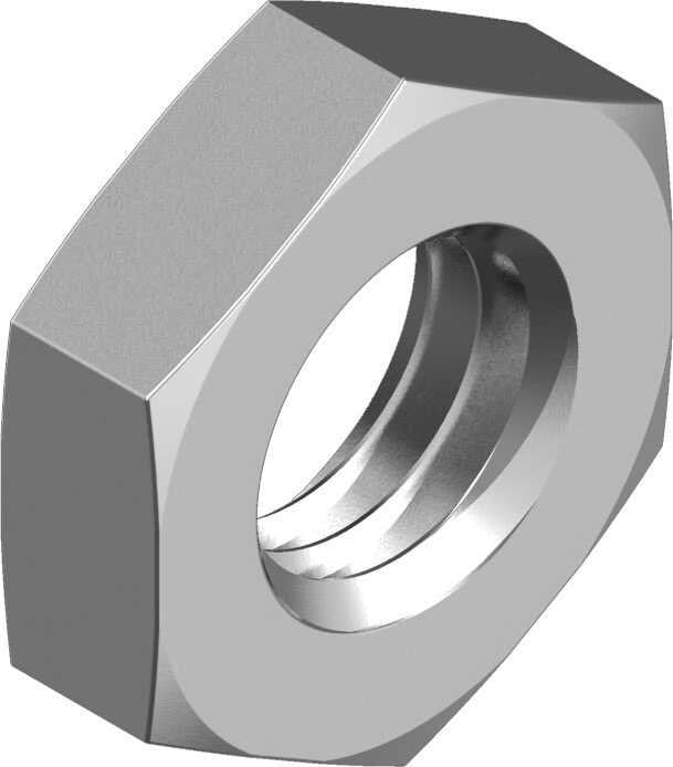 M 10 INOX Kontra Somun A2 304 DIN 439