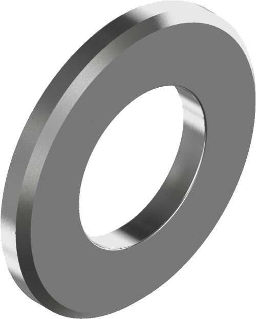 M 24 INOX Düz Pul A2 304 DIN 125