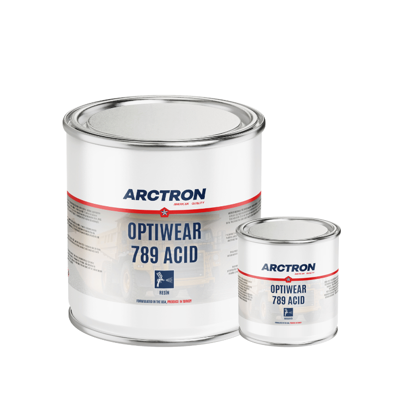 OPTIWEAR 789 Acid Sprayable Ceramic Epoxy Asit, Su ve Aşınmaya Karşı Üstün Koruma 1 KG