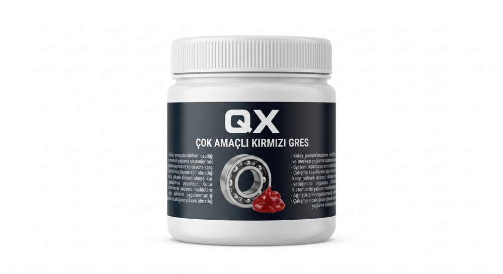 QX Çok Amaçlı Kırmızı Gres - 100 GR