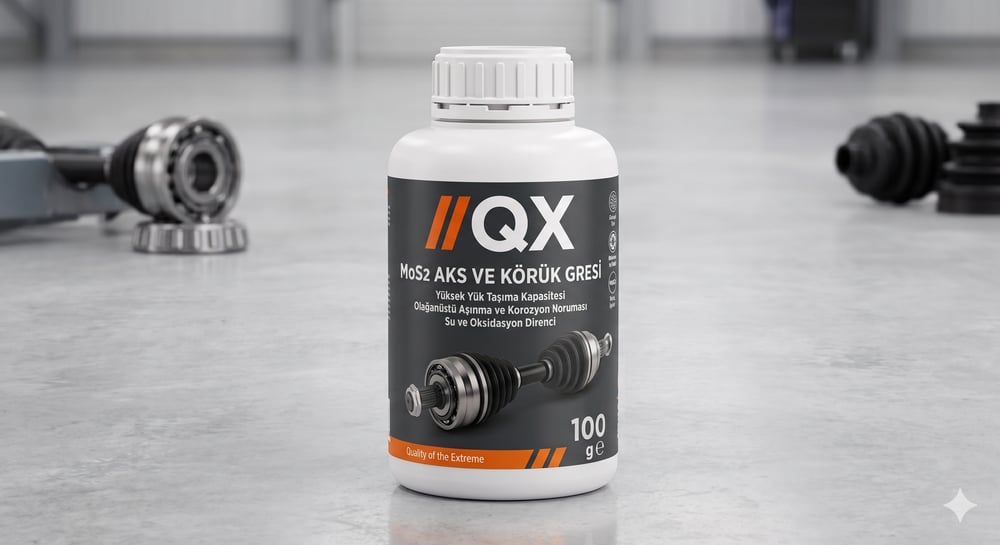 QX MOS2 Aks ve Körük Gresi - 150 ML POŞET