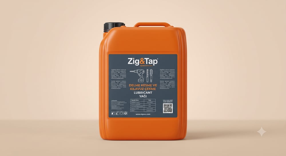 Zig&Tap Delme Kesme ve Kılavuz Çekme Yağı - 5 LT