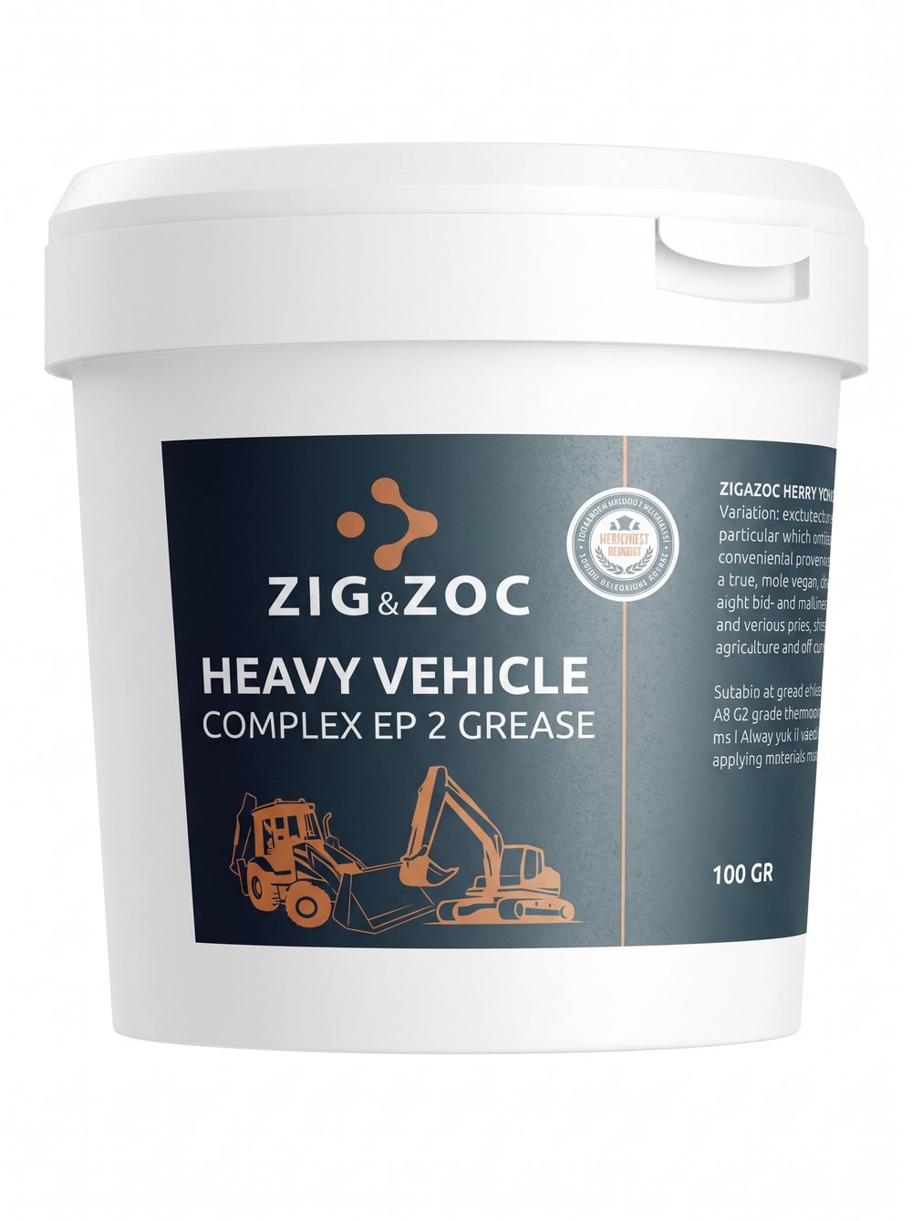 ZIG&ZOC Ağır Yük ve İş Makinesi Gresi - 100 GR