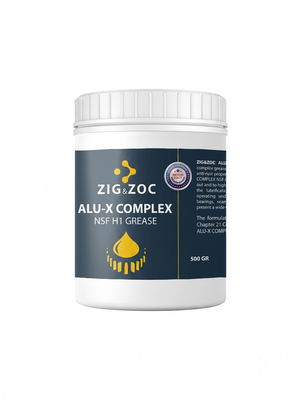 ZIG&ZOC ALU-X  NSF H1 Alüminyum  Complex Gres - 500 GR