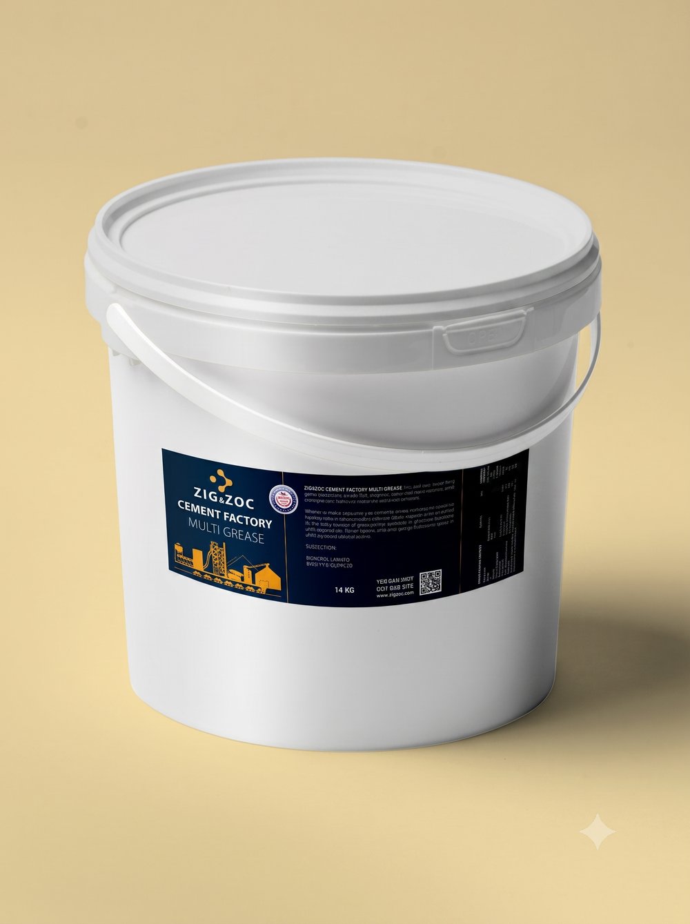 ZIG&ZOC Çimento Fabrikası Multi Gresi - 14 KG