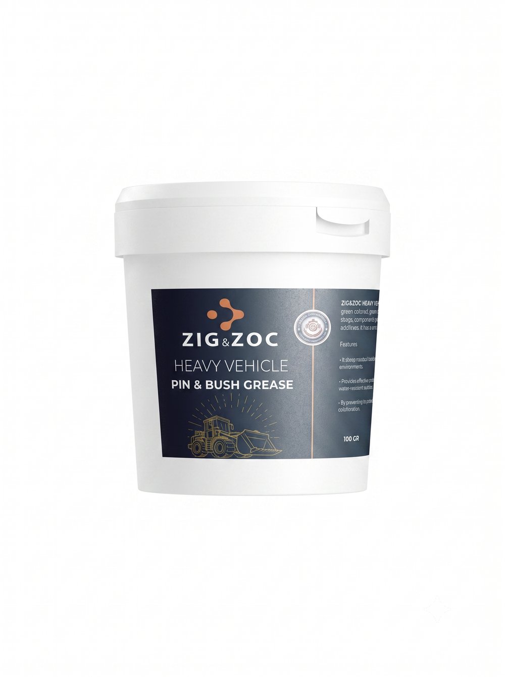 ZIG&ZOC İş Makinesi Burç ve Pim Gresi - 100 GR