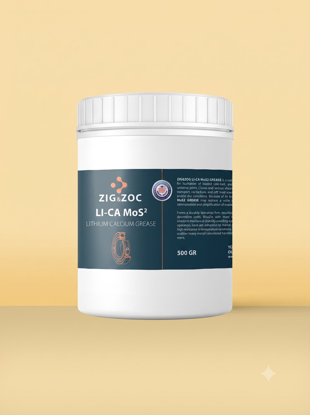 ZIG&ZOC LI-CA Genel Amaçlı Lityum Kalsiyum Gres - 1 KG