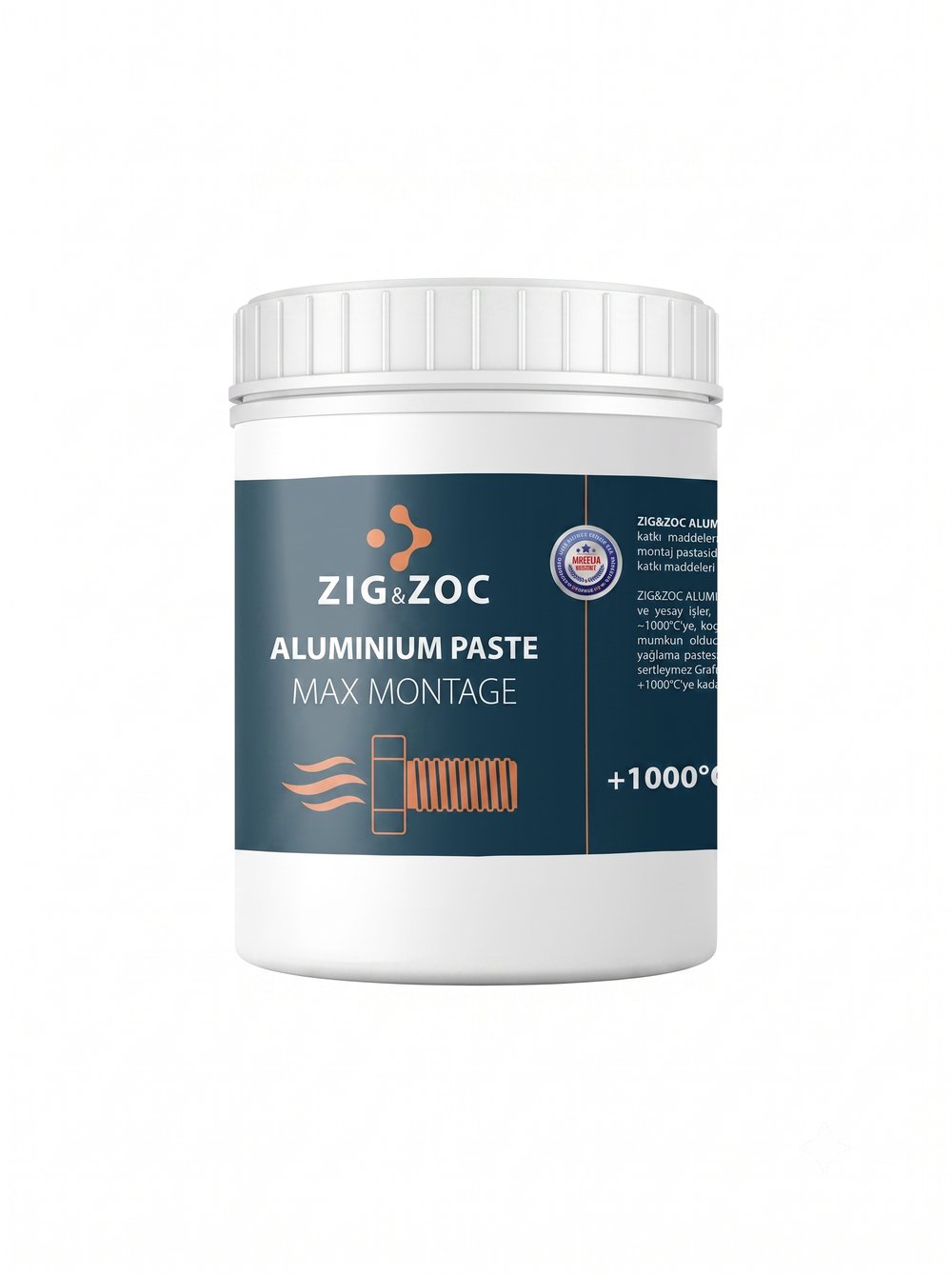ZIG&ZOC Max Montage Anti Seize Alüminyum Montaj Pastası - 500 GR
