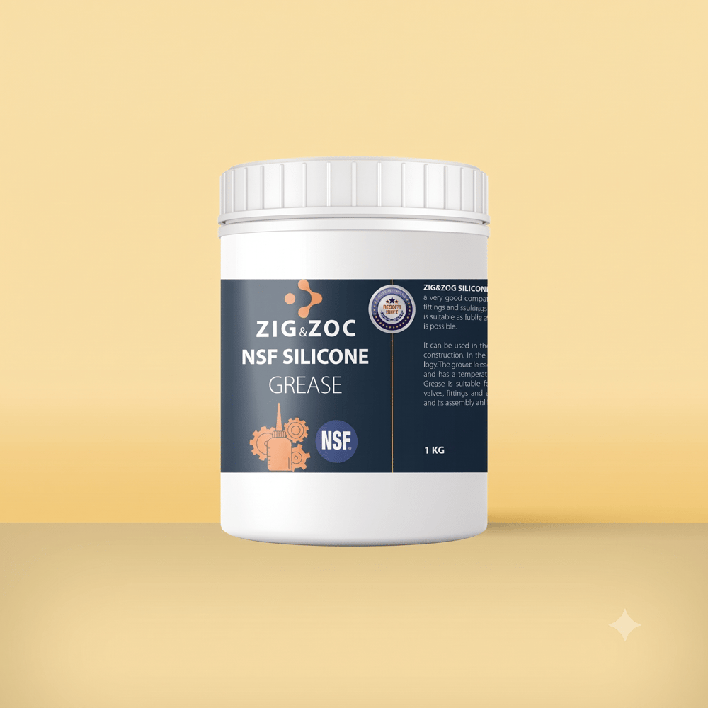 ZIG&ZOC NSF H1 Silikonlu Şeffaf Gres - 100 GR