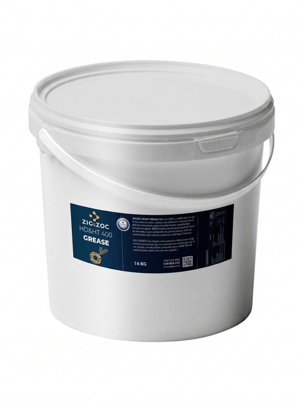 ZIG&ZOC Yüksek Sıcaklık ve Yüksek Basınç Gresi - 14 KG