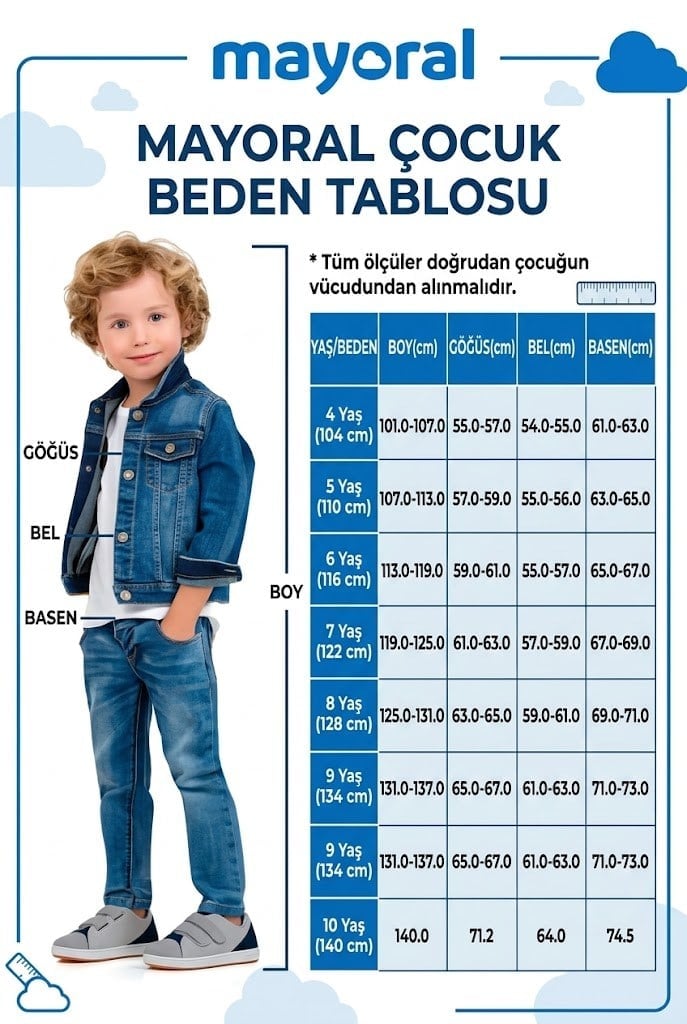 Mayoral Erkek Çocuk 2 Parça Kapüşonlu Eşofman Takımı  4806 Mavi