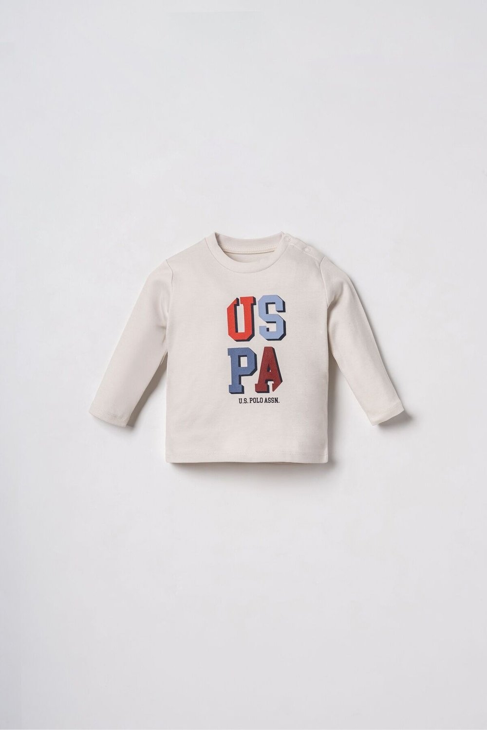 U.S. Polo Assn Erkek Bebek Baskılı Kırmızı Hırkalı Takım 3lü Takım Kırmızı