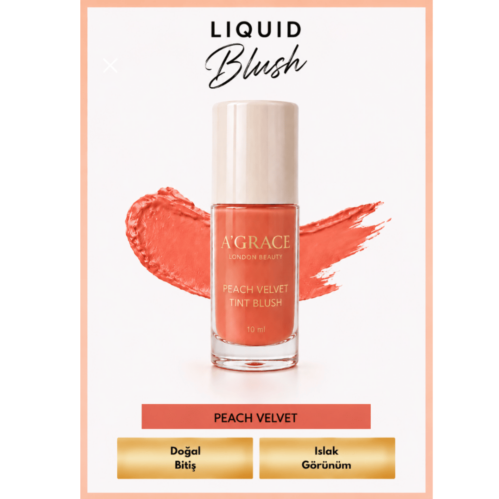 A'Grace Peach Velvet Tint Blush 10 ml