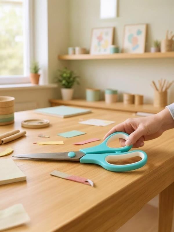 Ark SCISSORS 19 cm Pastel Turkuaz Makas