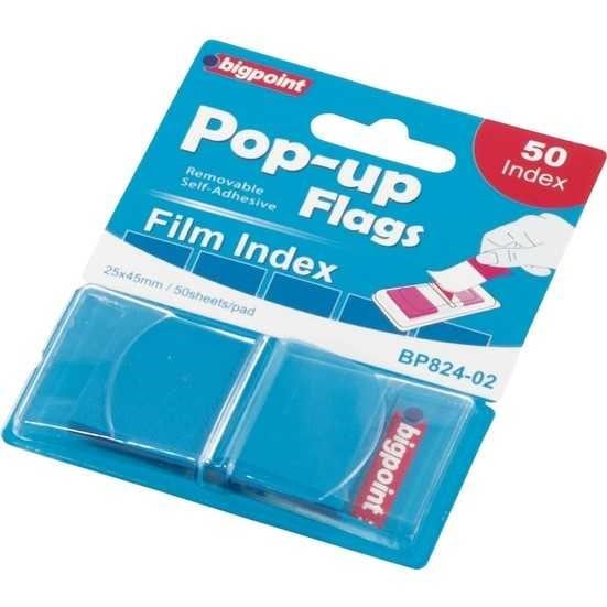 Bigpoint Pop-Up Film Index Tekli Mavi
