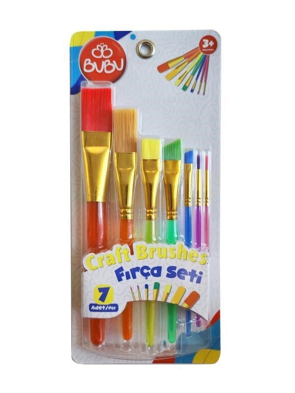BuBu 7 Parça Fırça Seti - FR-0009