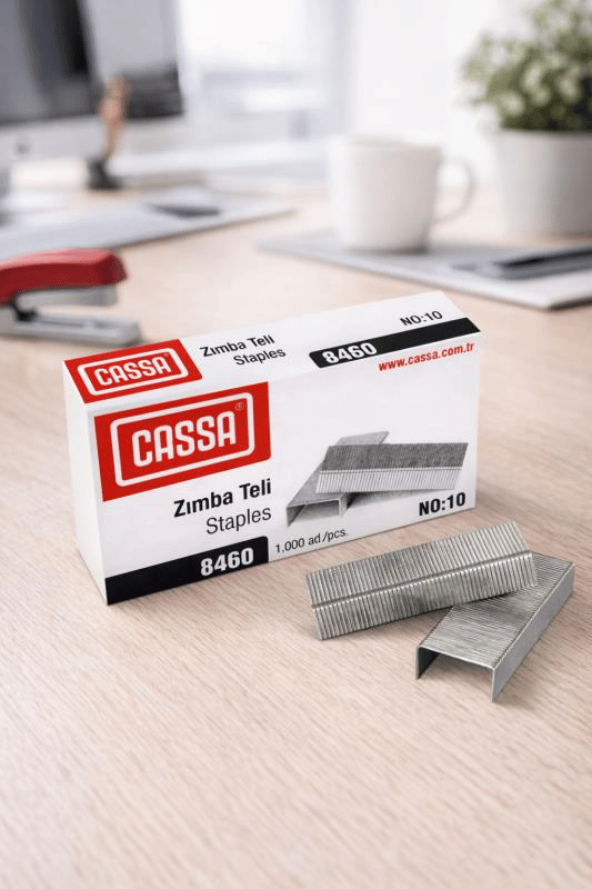 Cassa 8460 Zımba Teli No:10 (1000 Adet)