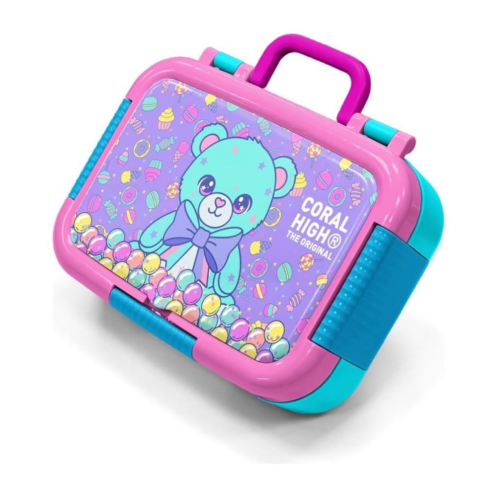 Coral High Kids Milka Şeker Ayıcık Desenli Paslanmaz Çelik Beslenme Kabı 39105
