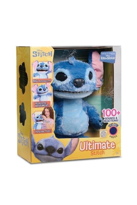 Disney Stitch Sesli 43 cm Etkileşimli Deluxe Peluş (TTC50000)