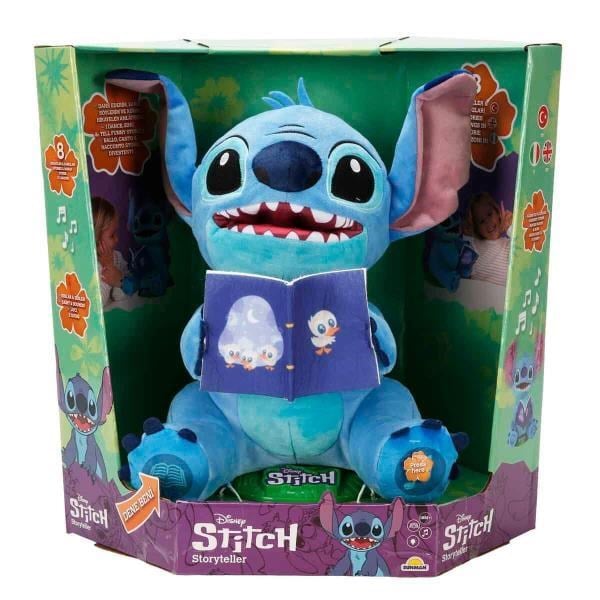 Disney Stitch Sesli Karanlıkta Parlayan Masal Anlatan İnteraktif Peluş – 34 cm
