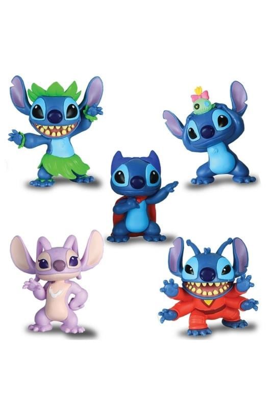 Disney Stitch Sevimli 5’li Figür Seti (Model 46211)