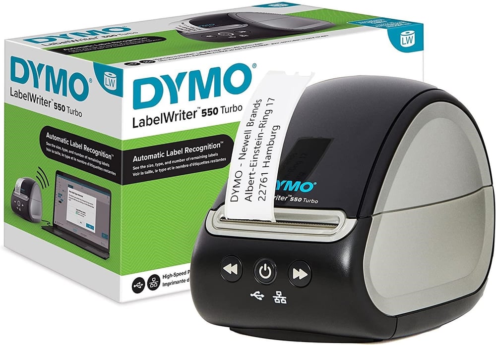 DYMO LabelWriter 550 Turbo Etiket Yazıcısı (2112723)