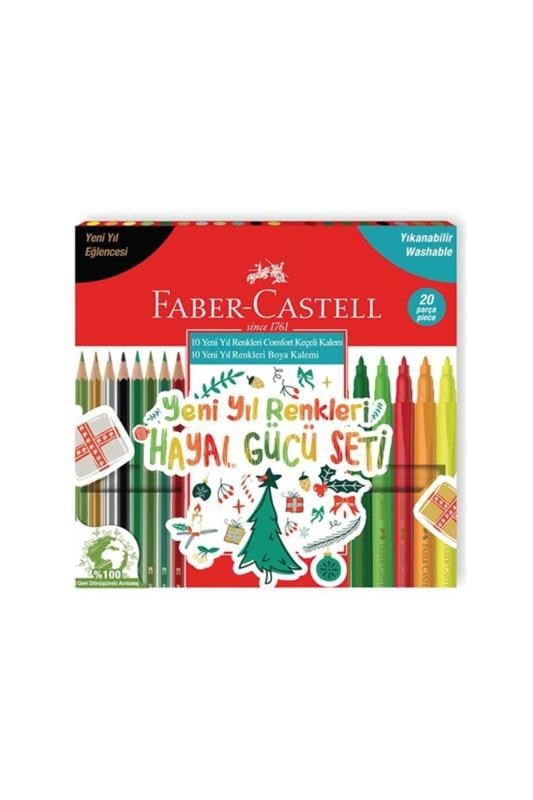 Faber Castell Hayal Gücü Seti Yeni Yıl Renkleri 20'li