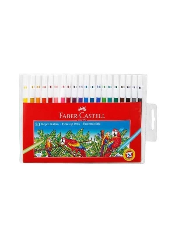 Faber Castell Yıkanabilir Keçeli Kalem (marker) 20