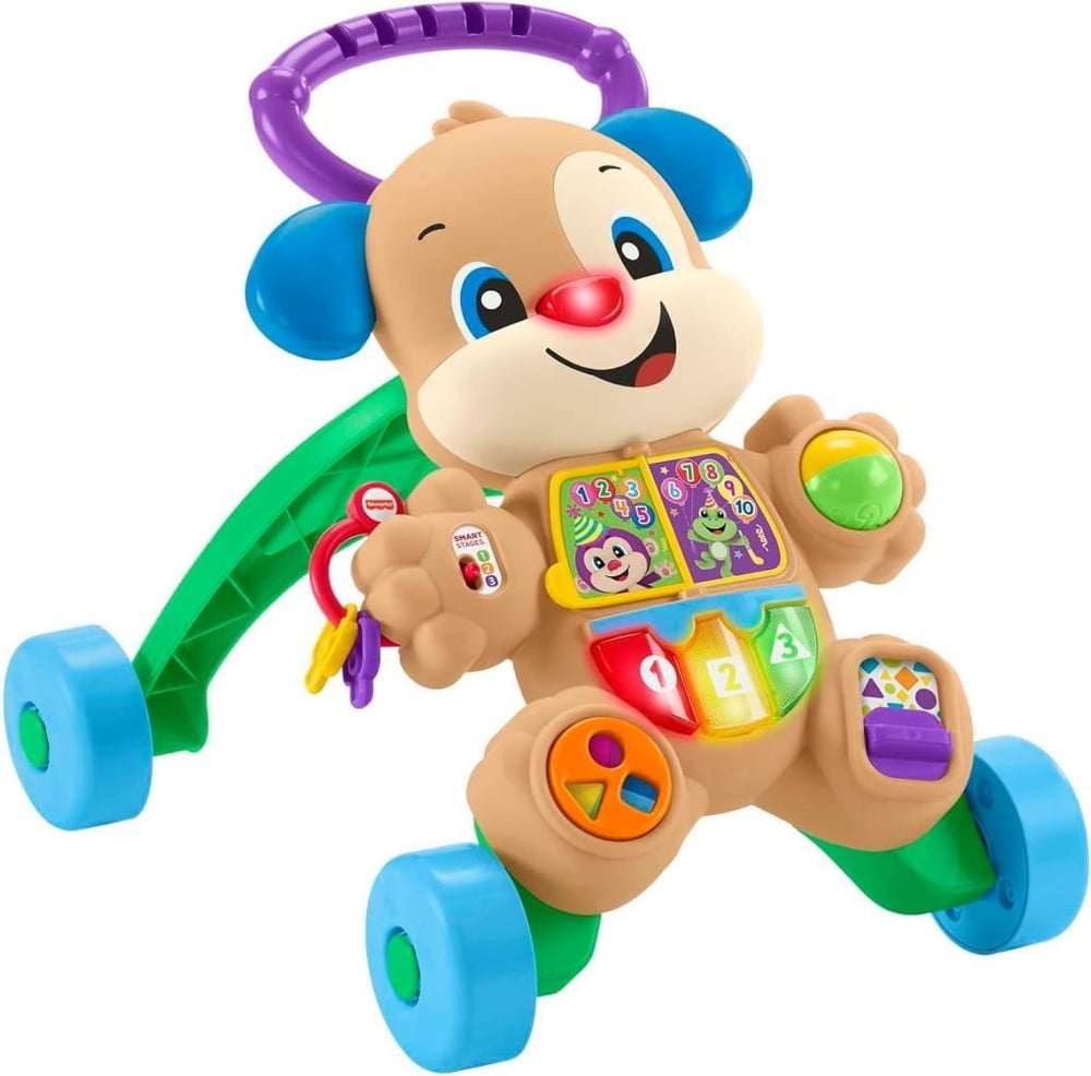 Fisher Price Eğlen ve Öğren Yaşa Göre Gelişim Eğitici Köpekçik Yürüteç