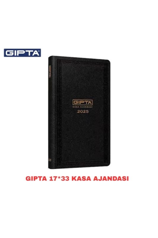 GIPTA Ticari Kasa Ajandası 17X33 118-TCK