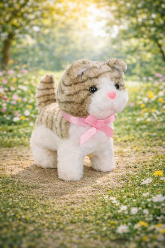 Jamina Sevimli Peluş Kedicik – Sesli ve Hareketli Oyuncak