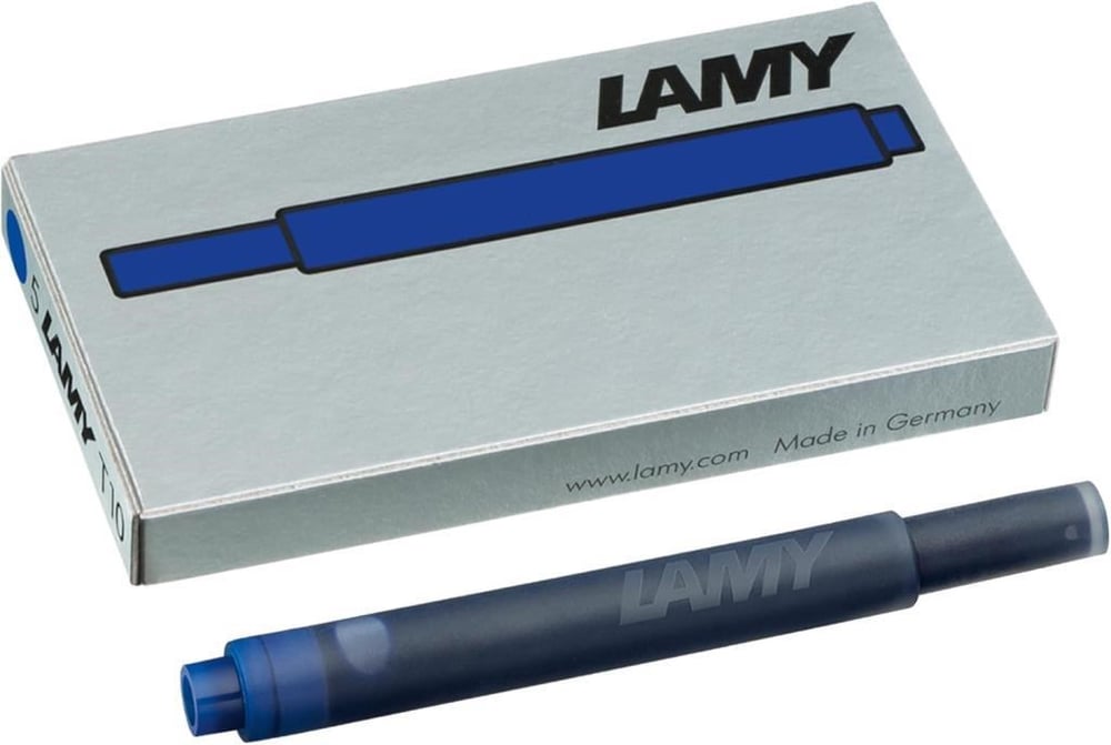 LAMY Mavi Dolma Kalem Kartuşu T10M - 5’li Paket – Orijinal Alman Üretimi