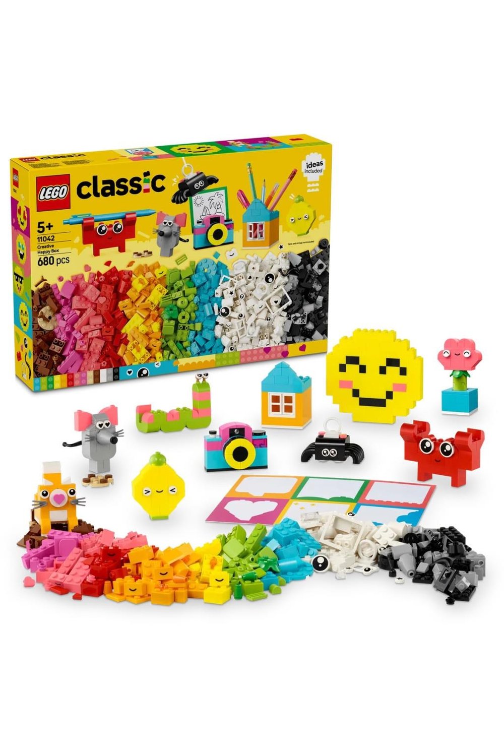LEGO Classic Yaratıcı Mutlu Kutu (11042) - 680 Parça