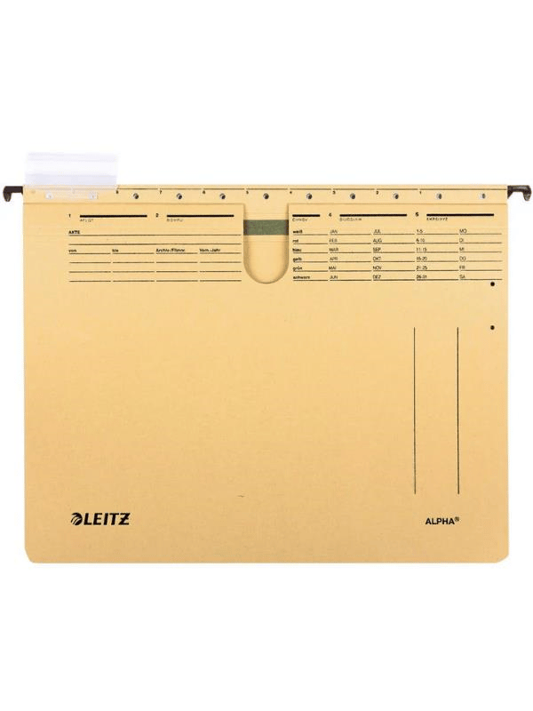 Leitz 1914 Kraft Alpha Askılı Dosya Telli 10`Lu Paket - KOD:19143000