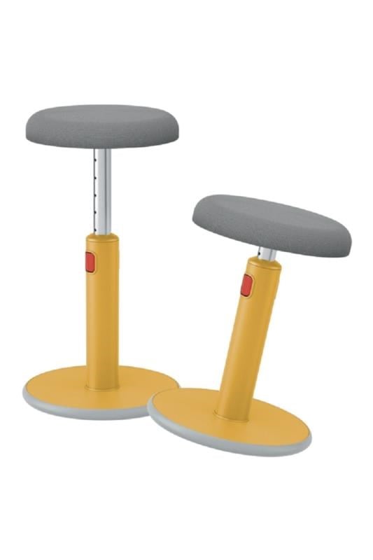 Leitz Ergo Active Hareketli Tabure 2si 1 Arada - SARI - KOD:65180019