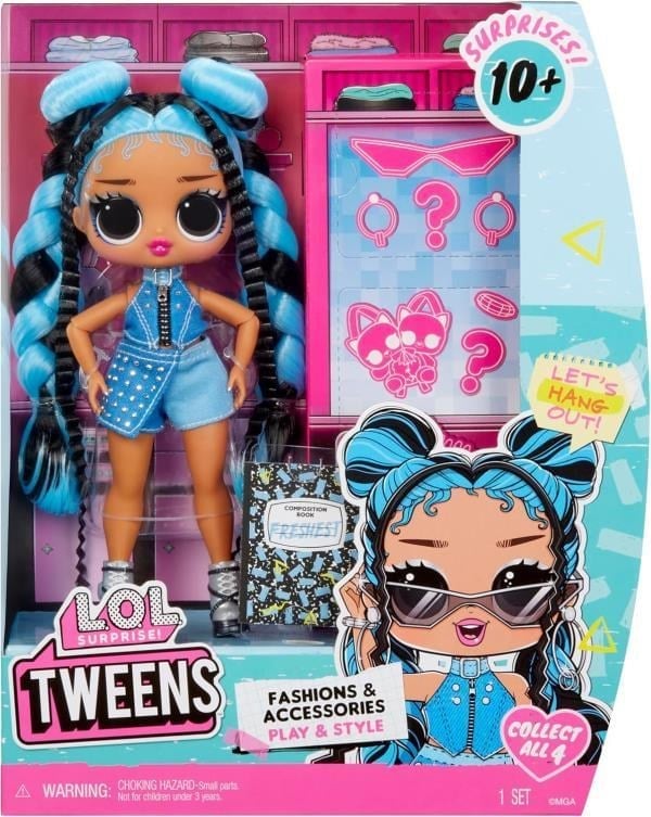 LOL Surprise Tweens Çekirdek Moda Bebek – Freshest (10+ Sürpriz, Aksesuar ve Günlük Dahil)
