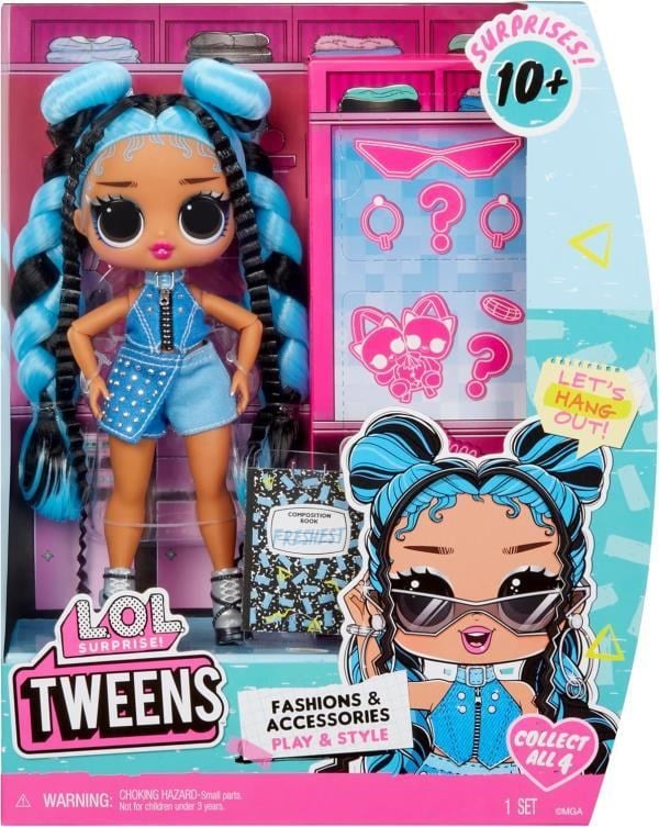 LOL Surprise Tweens Çekirdek Moda Bebek – Freshest (10+ Sürpriz, Aksesuar ve Günlük Dahil)