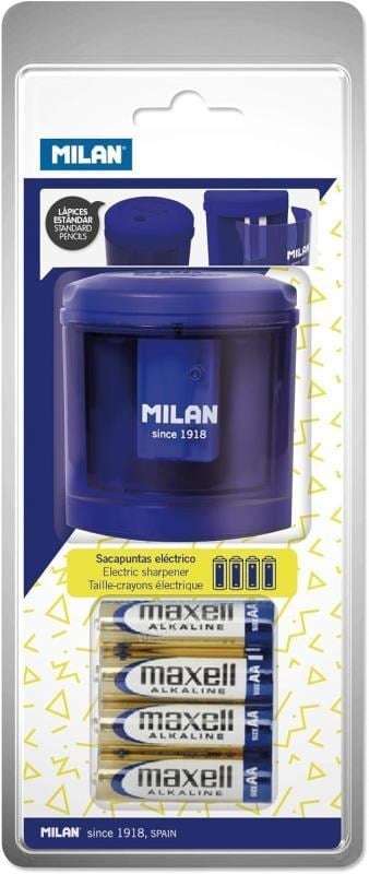 Milan Elektirkli Kalemtraş (ACID)-Mavi  BWM10149