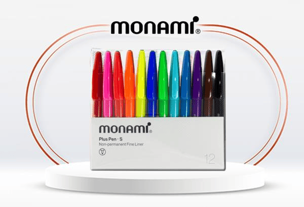 Monami Plus Pen S Fineliner Keçeli Kalem 12'li Set