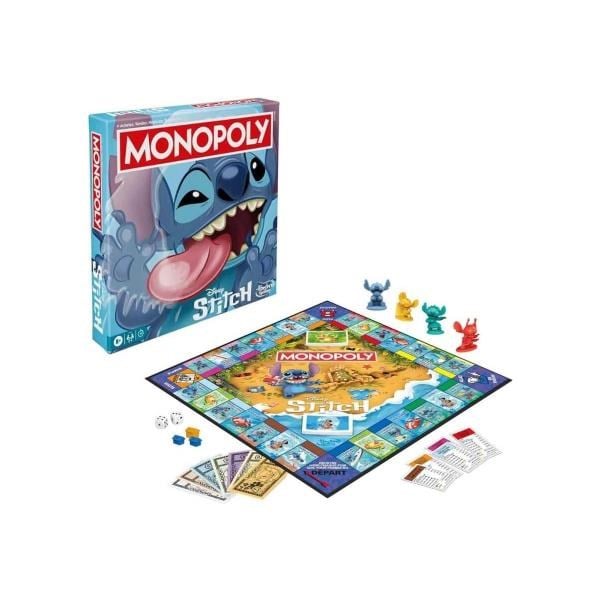 Monopoly Stitch Kutu Oyunu – Disney Lilo & Stitch (G0388)