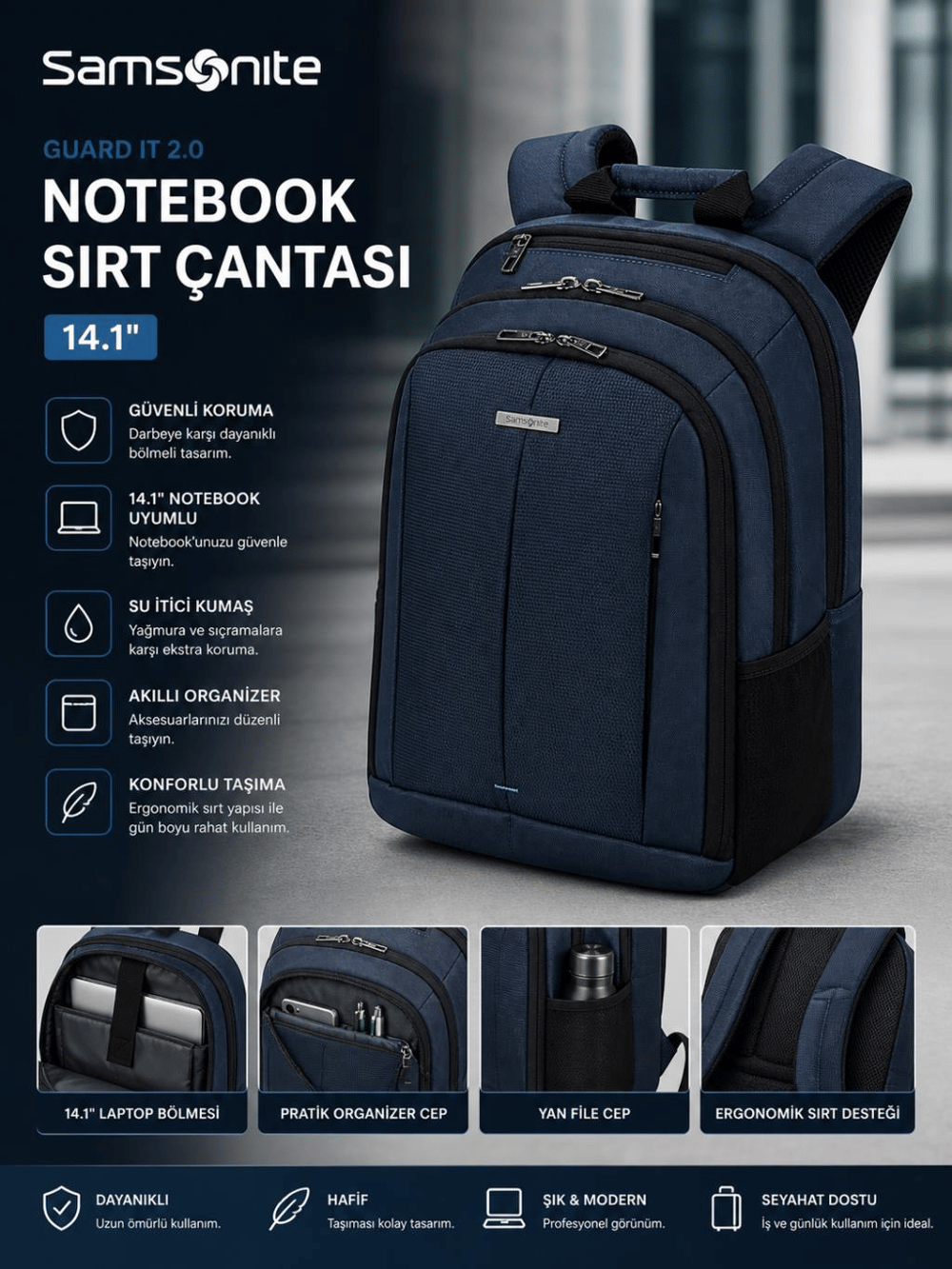 Samsonite CM5-01-005 14.1