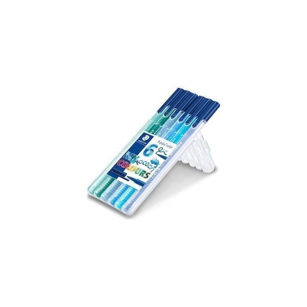Staedtler Keçeli Kalem 6 Lı Okyanus 323 Sb6Cs5